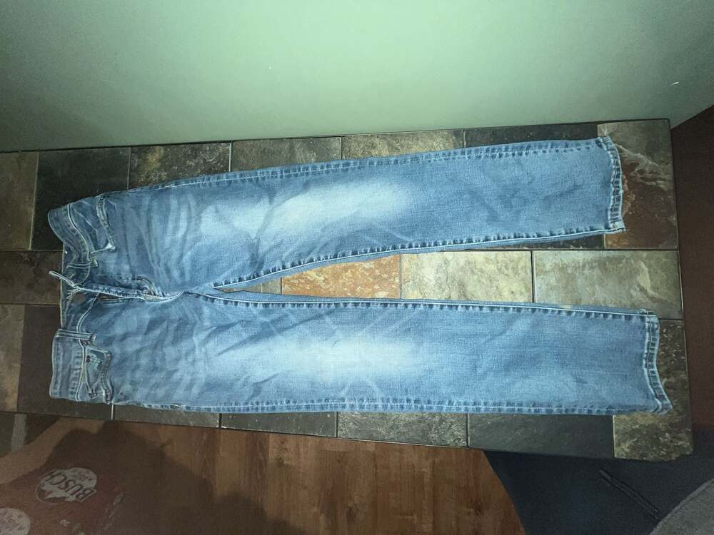 American Eagle Kick Thin Bootcut Jeans Medium Indigo
